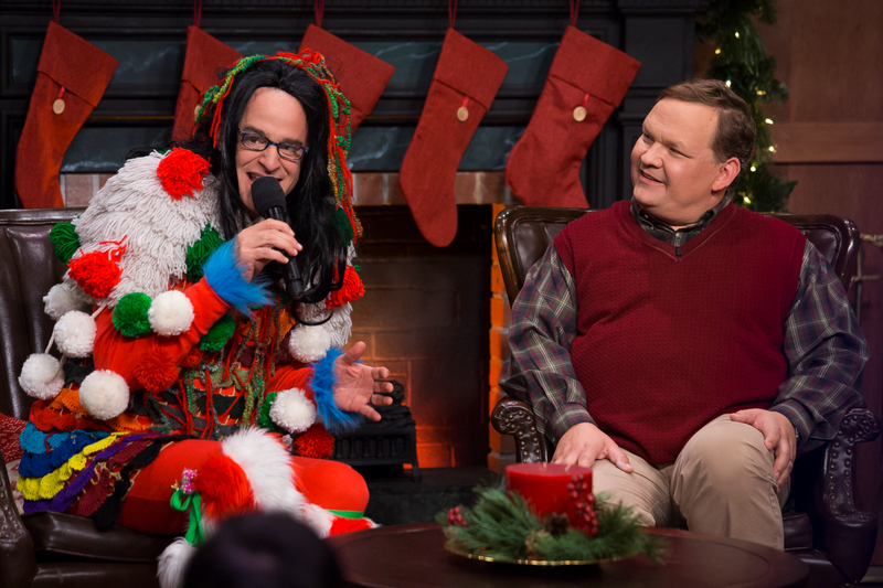 Matt Besser as Bjork and Andy Richter (Photo: Seeso)